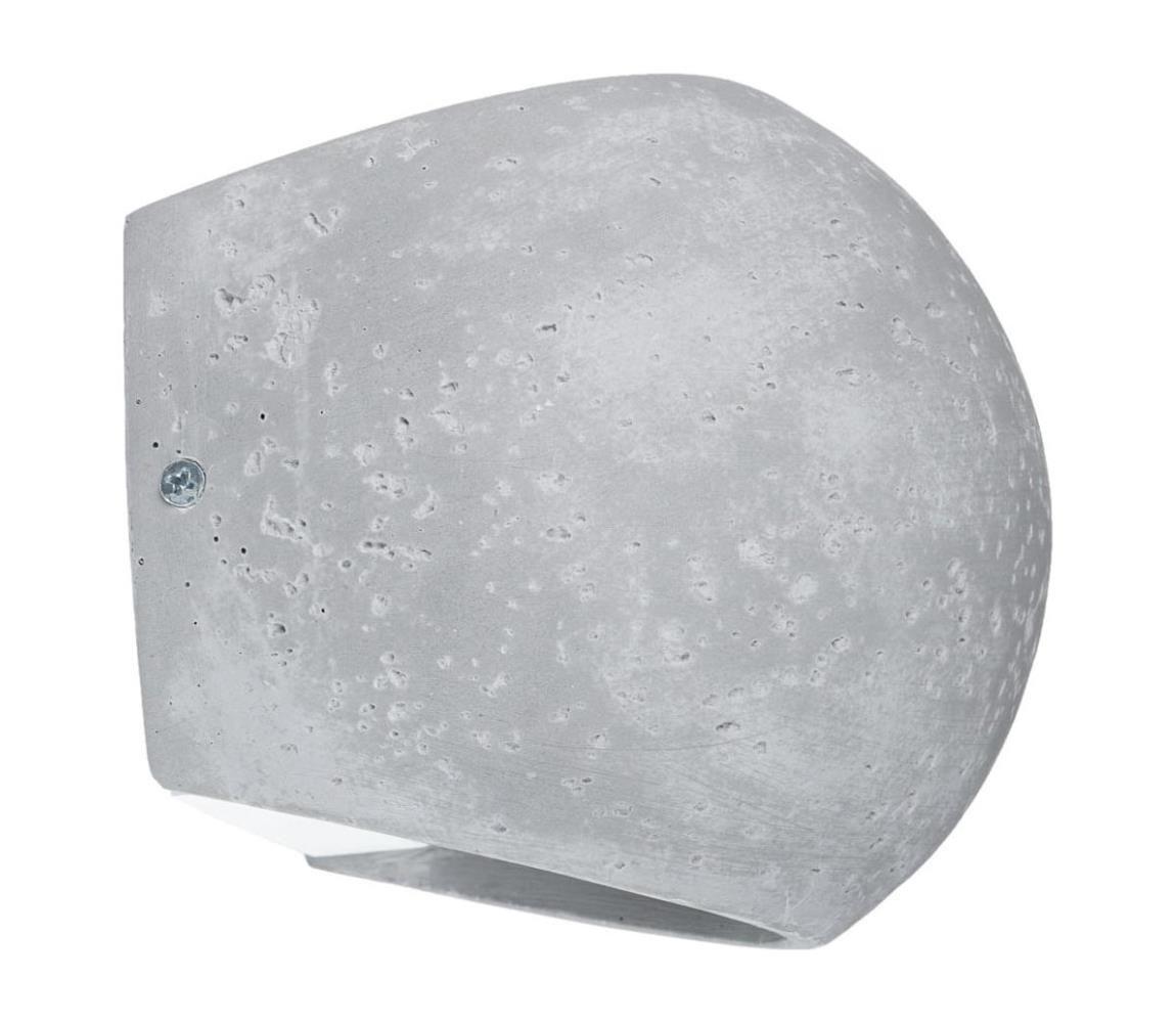SL.1362 - Nástěnné svítidlo GLOBE 2xG9/8W/230V beton/šedá SL.1362 – Alasans