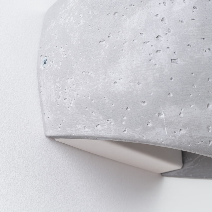 Nástěnné svítidlo GLOBE 2xG9/8W/230V beton/šedá