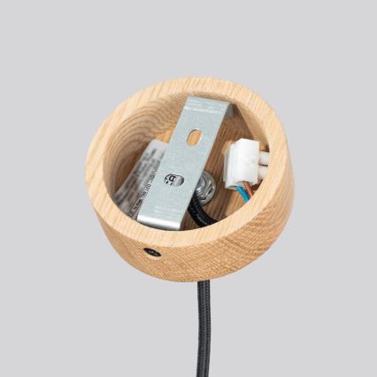 Lustr na lanku MAB 1xE27/15W/230V pr. 22 cm beton/šedá