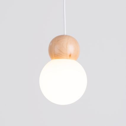 Lustr na lanku PEKKA 1xG9/8W/230V bílá