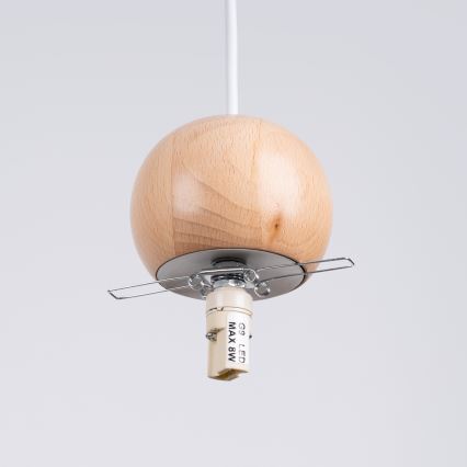 Lustr na lanku PEKKA 1xG9/8W/230V bílá