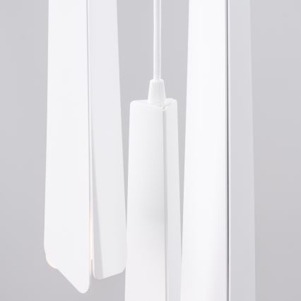 Lustr na lanku PRYSM 3xG9/8W/230V bílá