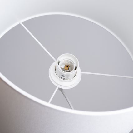 Lustr na lanku NOVA 1xE27/15W/230V pr. 30 cm bílá