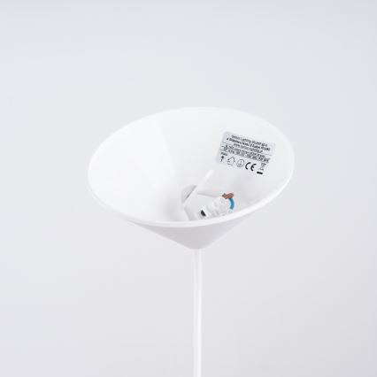 Lustr na lanku NOVA 1xE27/15W/230V pr. 30 cm bílá