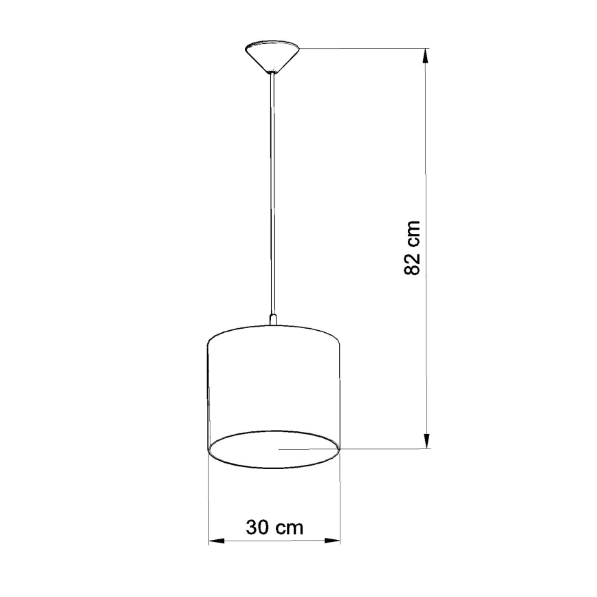 Dětský lustr na lanku OWLS 1xE27/15W/230V pr. 30 cm sovy