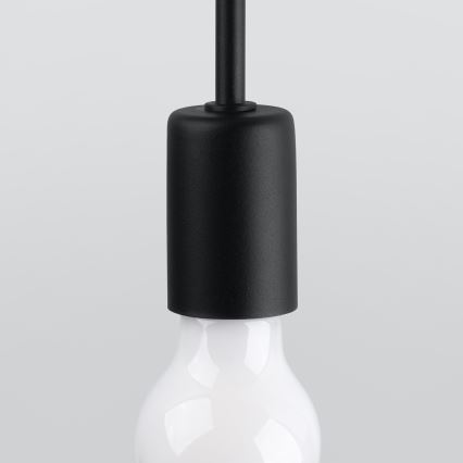 Nástěnná lampa LEVAR 1xE27/15W/230V černá