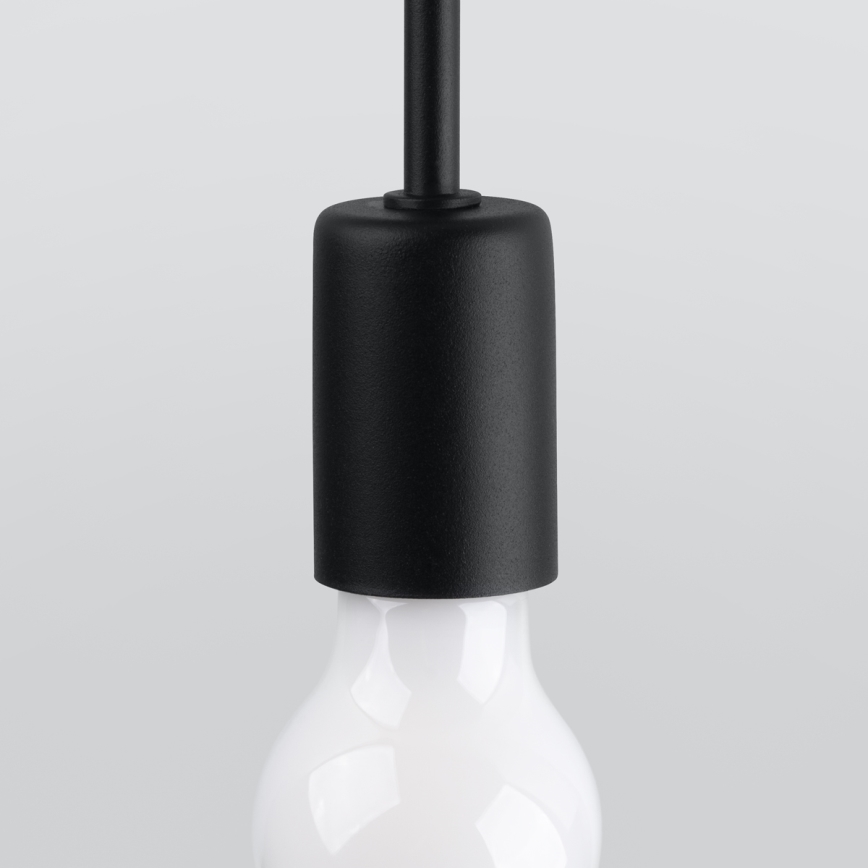 Nástěnná lampa LEVAR 1xE27/15W/230V černá