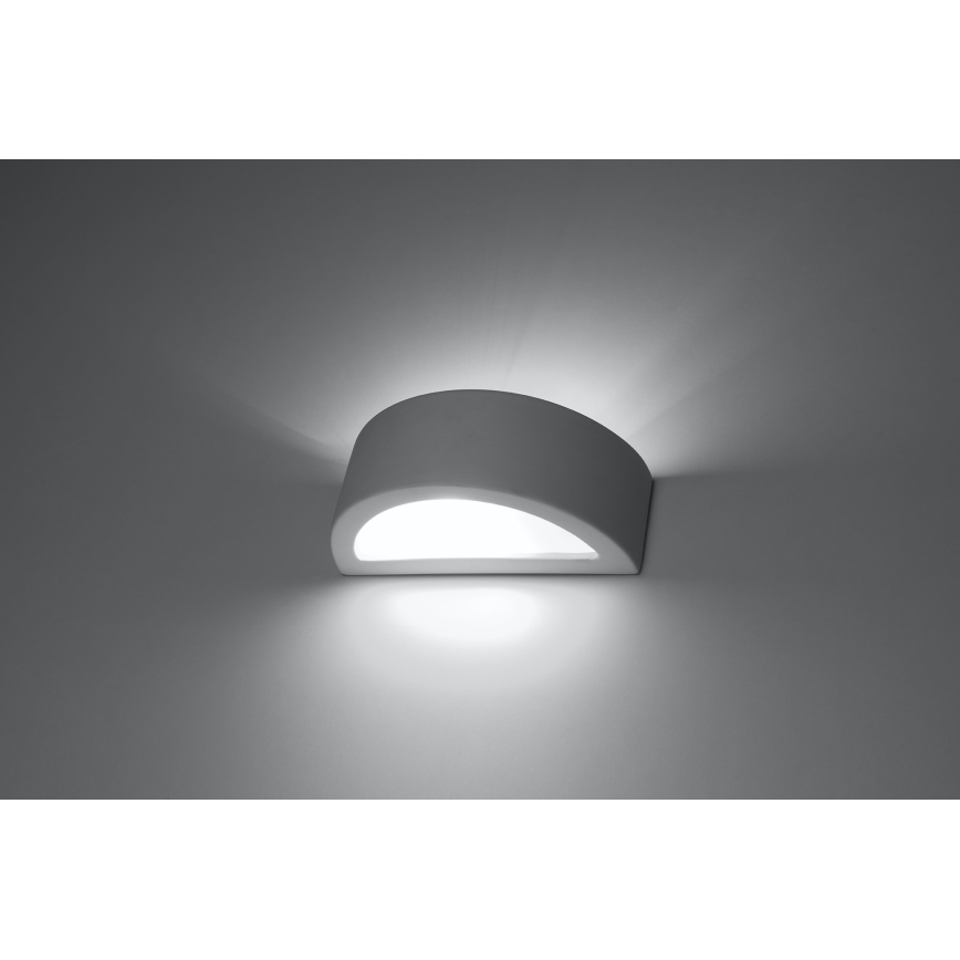 Nástěnné svítidlo ATENA 1xE27/15W/230V 20 cm bílá
