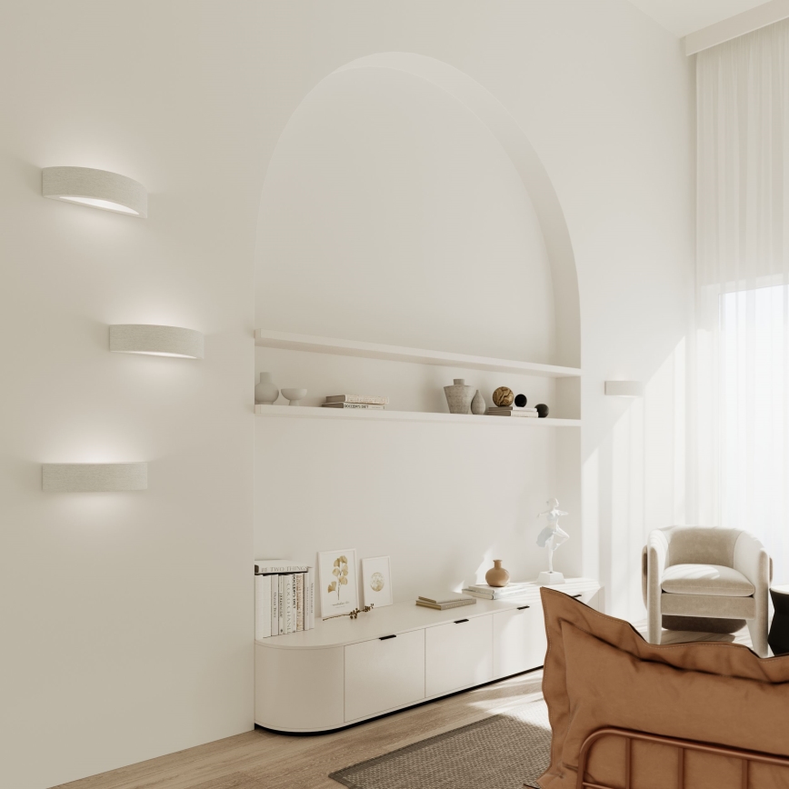 Nástěnné svítidlo ATENA 1xE27/15W/230V 20 cm bílá