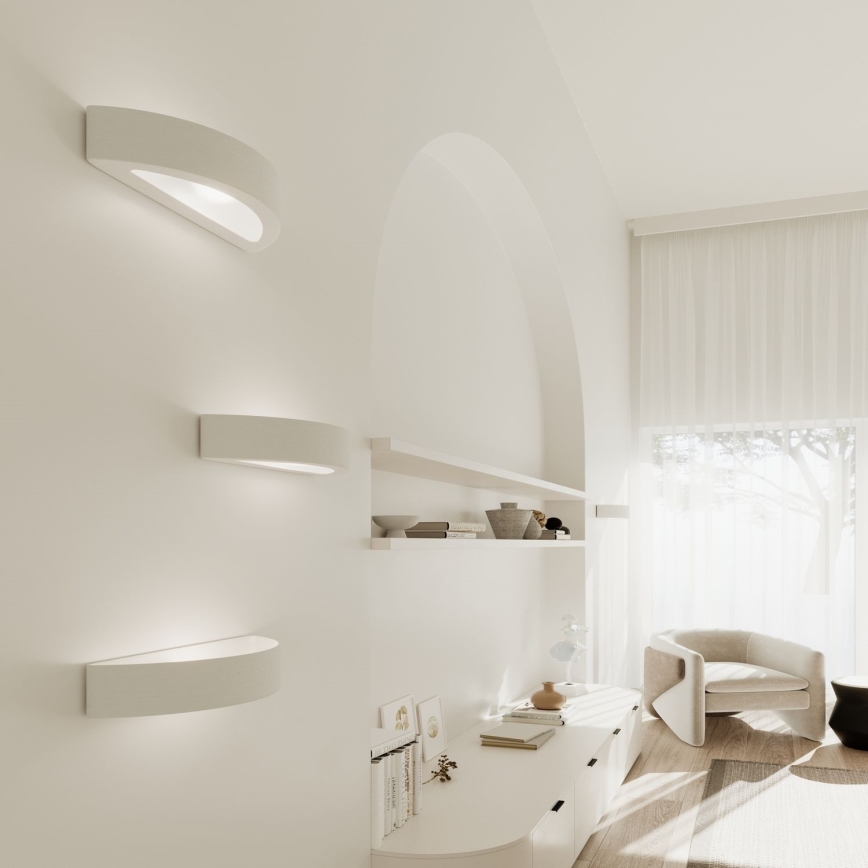 Nástěnné svítidlo ATENA 1xE27/15W/230V 20 cm bílá