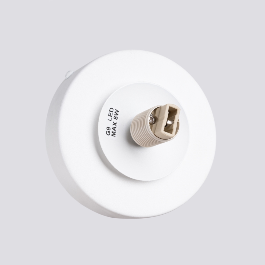 Nástěnné svítidlo YOLI 1xG9/8W/230V bílá