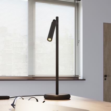 Stolní lampa PASTELO 1xG9/8W/230V černá