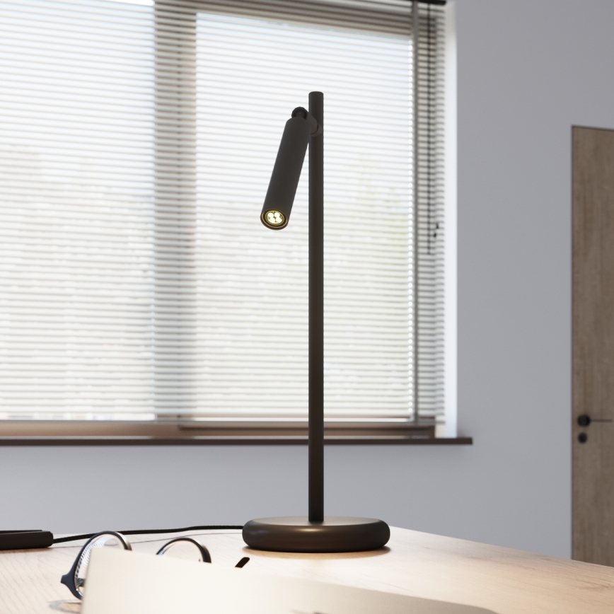 Stolní lampa PASTELO 1xG9/8W/230V černá