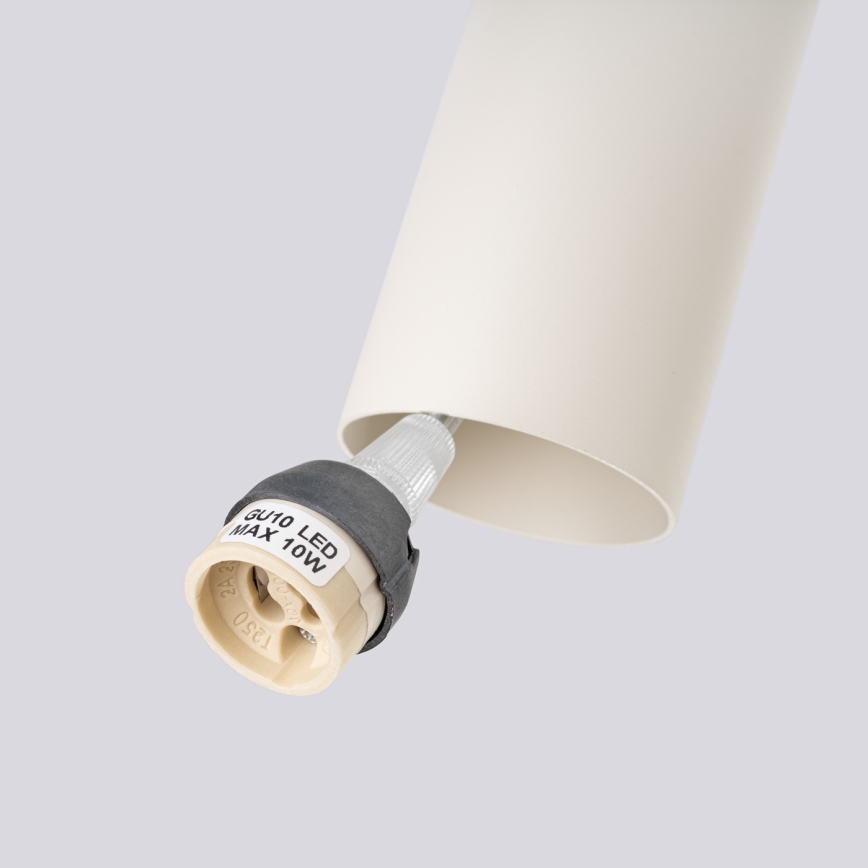 Lustr na lanku LAGOS 2xGU10/10W/230V krémová