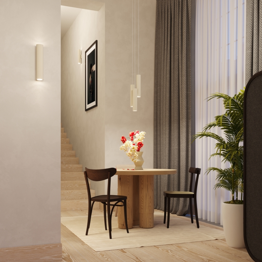 Nástěnné svítidlo LAGOS 2xGU10/10W/230V krémová