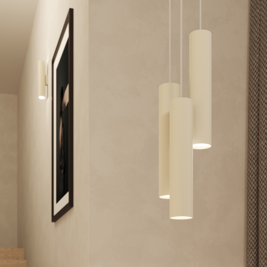 Nástěnné svítidlo LAGOS 2xGU10/10W/230V krémová