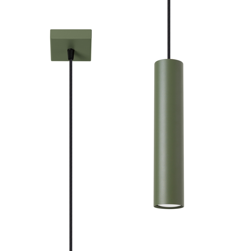 Lustr na lanku LAGOS 1xGU10/10W/230V zelená