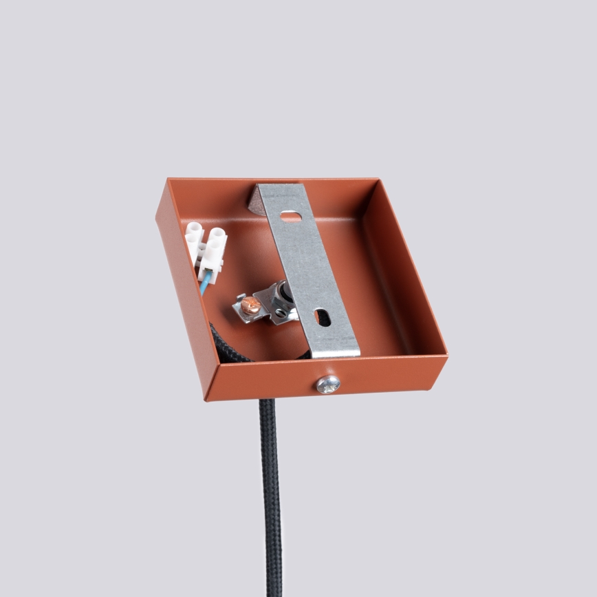 Lustr na lanku LAGOS 1xGU10/10W/230V červená