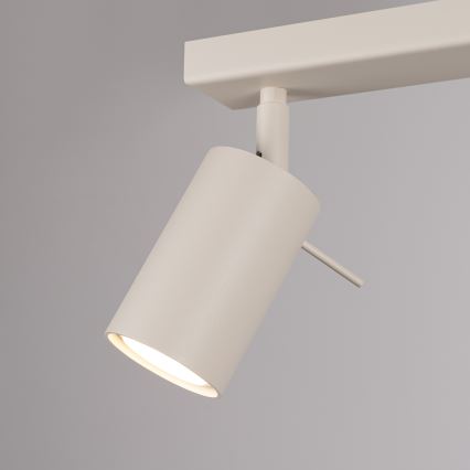 Bodové svítidlo RING 3xGU10/10W/230V krémová