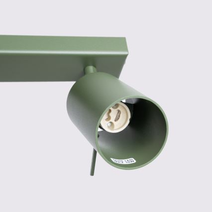 Bodové svítidlo RING 2xGU10/10W/230V zelená