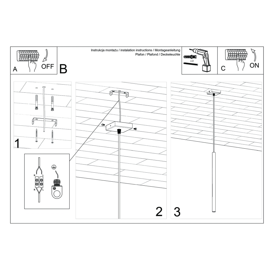 Lustr na lanku PASTELO 1xG9/8W/230V zelená