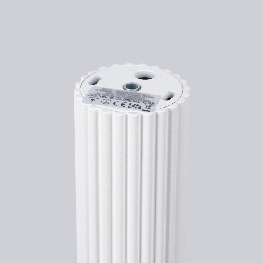 Bodové svítidlo KARBON 1xGU10/10W/230V 20 cm bílá