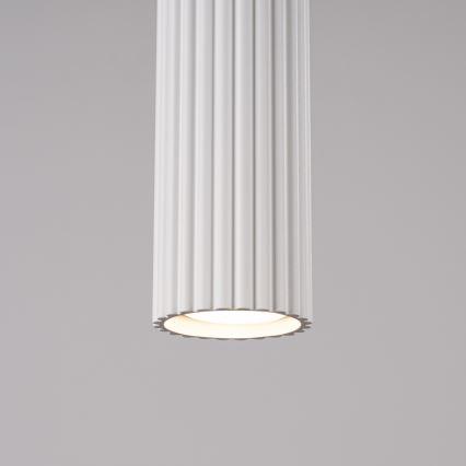 Lustr na lanku KARBON 1xGU10/10W/230V bílá