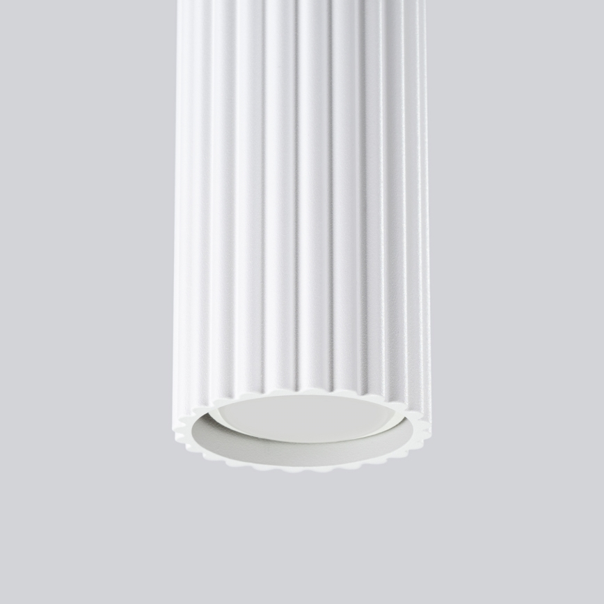 Lustr na lanku KARBON 1xGU10/10W/230V bílá