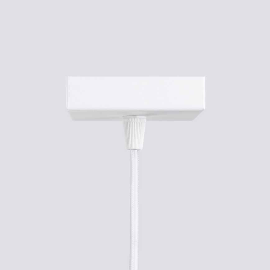 Lustr na lanku KARBON 1xGU10/10W/230V bílá