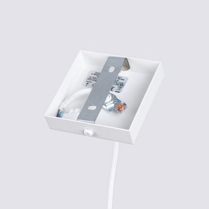 Lustr na lanku KARBON 1xGU10/10W/230V bílá