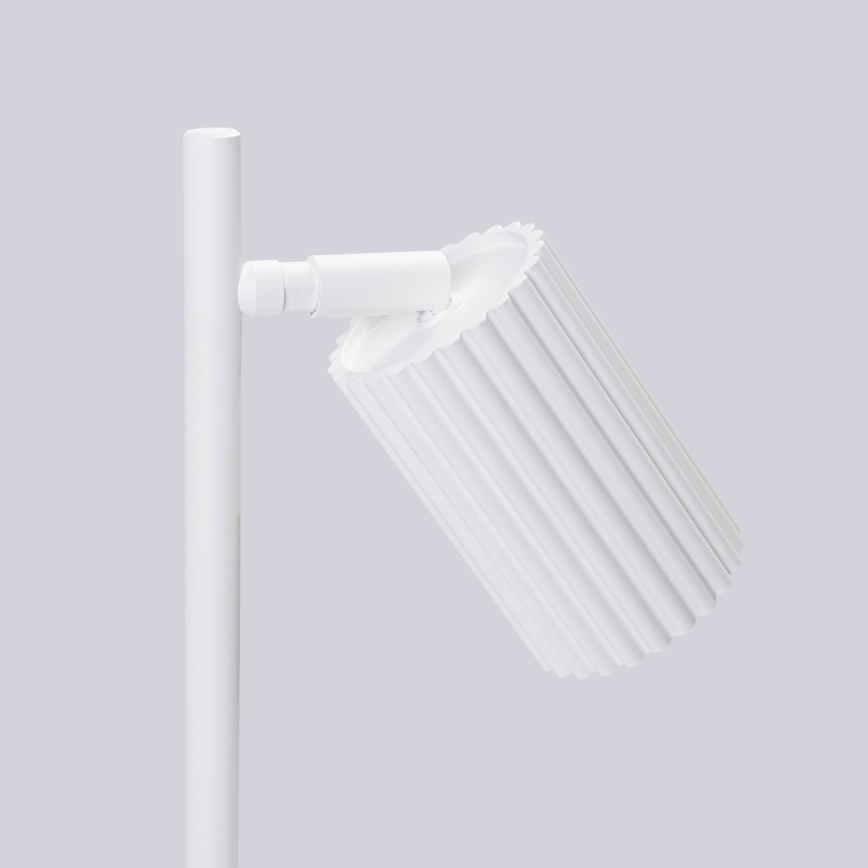 Stolní lampa KARBON 1xGU10/10W/230V bílá