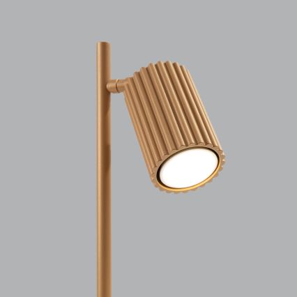 Stolní lampa KARBON 1xGU10/10W/230V zlatá