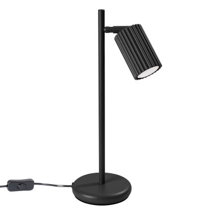 Stolní lampa KARBON 1xGU10/10W/230V černá