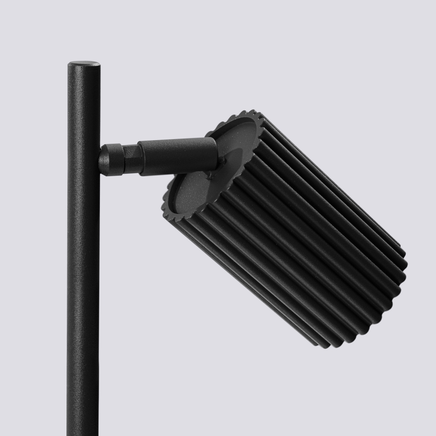 Stolní lampa KARBON 1xGU10/10W/230V černá