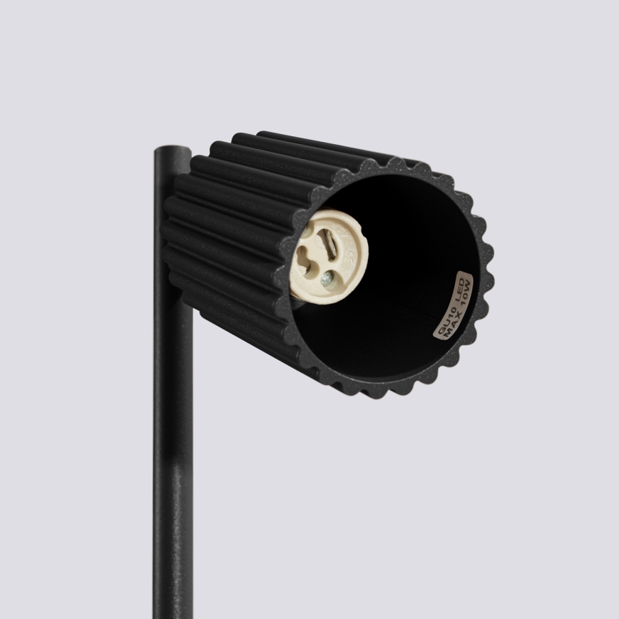 Stolní lampa KARBON 1xGU10/10W/230V černá