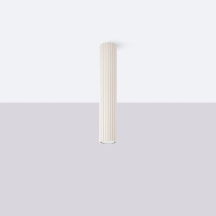 Bodové svítidlo KARBON 1xGU10/10W/230V 40 cm krémová