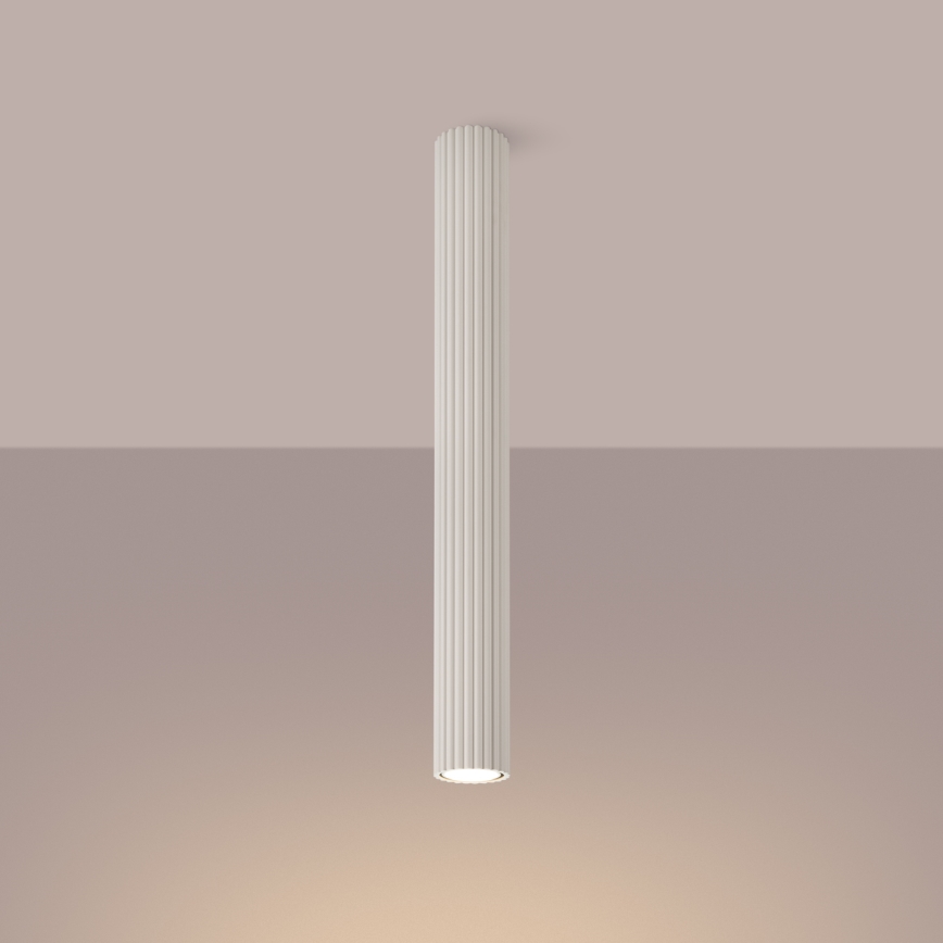 Bodové svítidlo KARBON 1xGU10/10W/230V 60 cm krémová