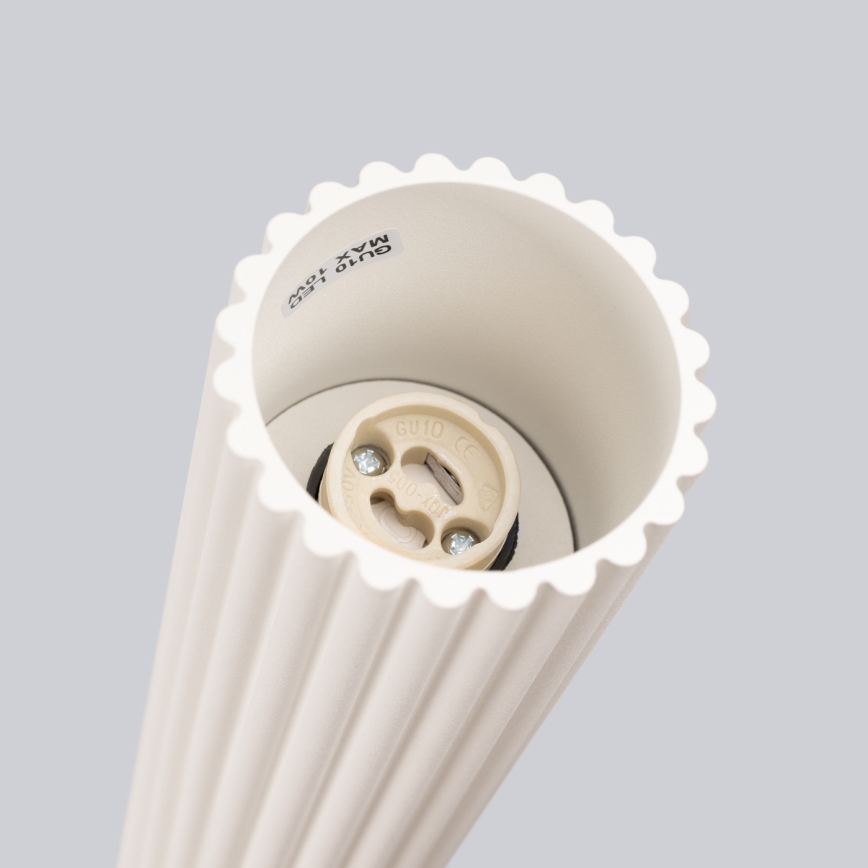 Bodové svítidlo KARBON 1xGU10/10W/230V 60 cm krémová