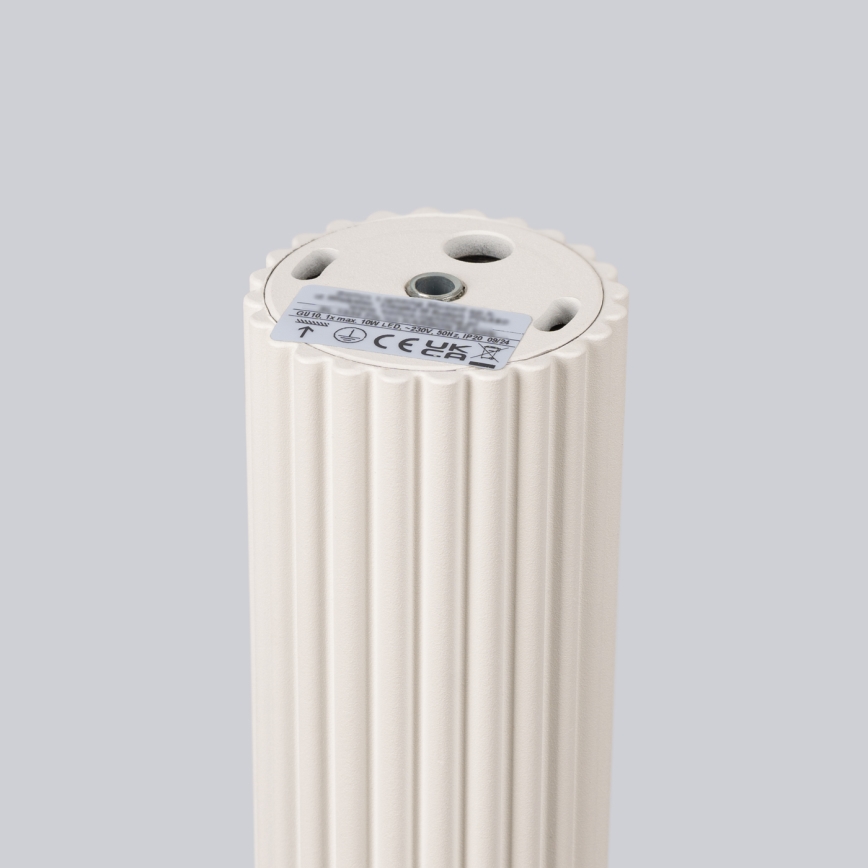 Bodové svítidlo KARBON 1xGU10/10W/230V 60 cm krémová