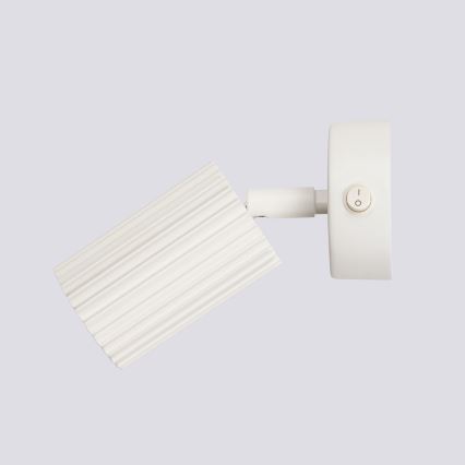 Nástěnné bodové svítidlo KARBON 1xGU10/10W/230V krémová