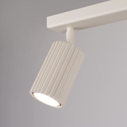 Bodové svítidlo KARBON 2xGU10/10W/230V krémová
