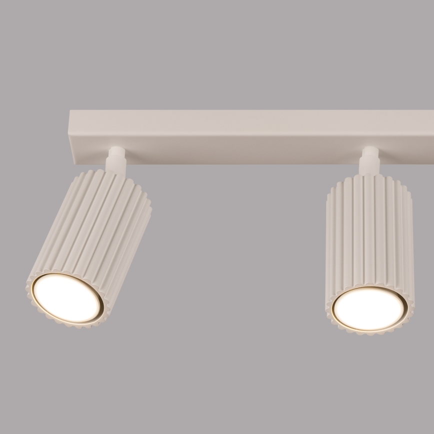 Bodové svítidlo KARBON 3xGU10/10W/230V krémová