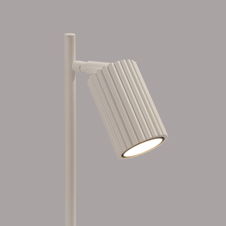 Stolní lampa KARBON 1xGU10/10W/230V krémová
