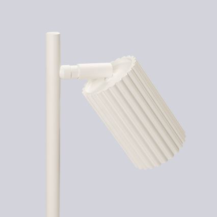 Stolní lampa KARBON 1xGU10/10W/230V krémová