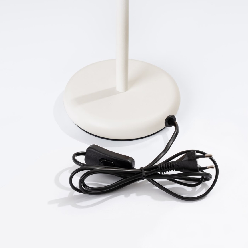 Stolní lampa KARBON 1xGU10/10W/230V krémová