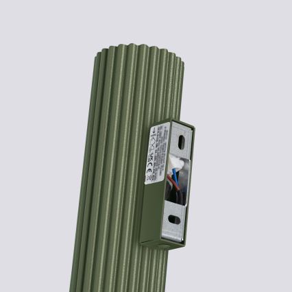 Nástěnné svítidlo KARBON 2xGU10/10W/230V zelená