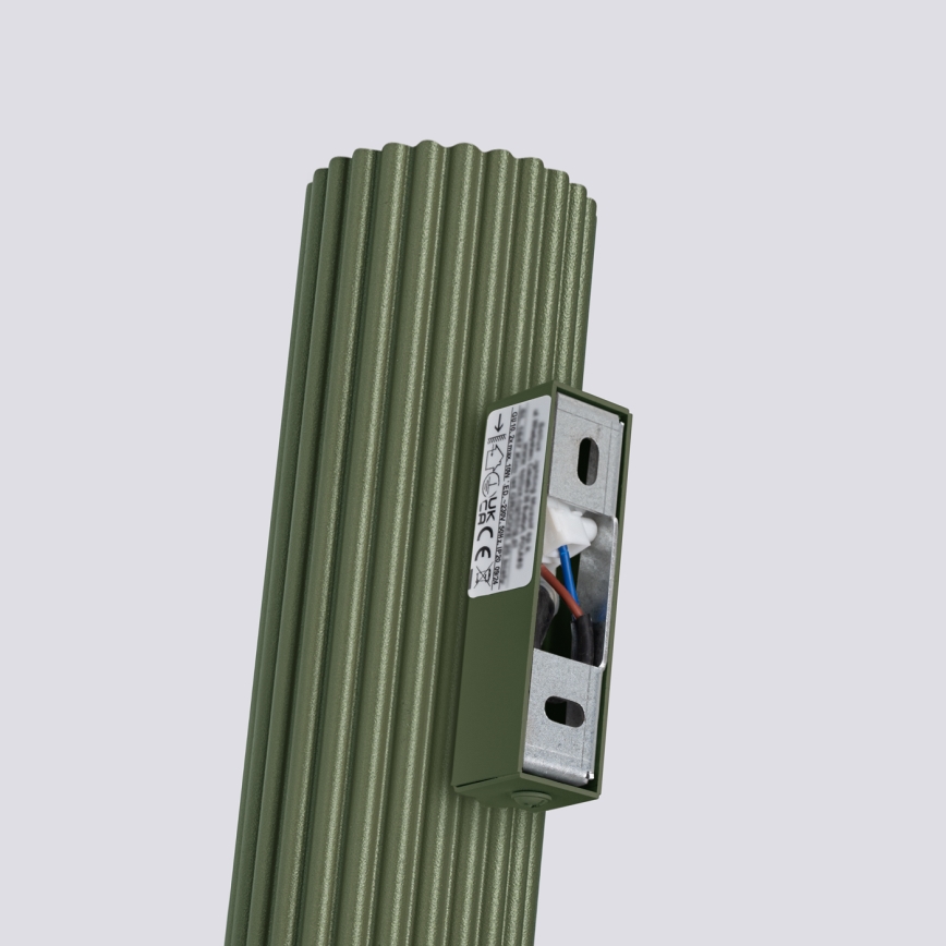 Nástěnné svítidlo KARBON 2xGU10/10W/230V zelená