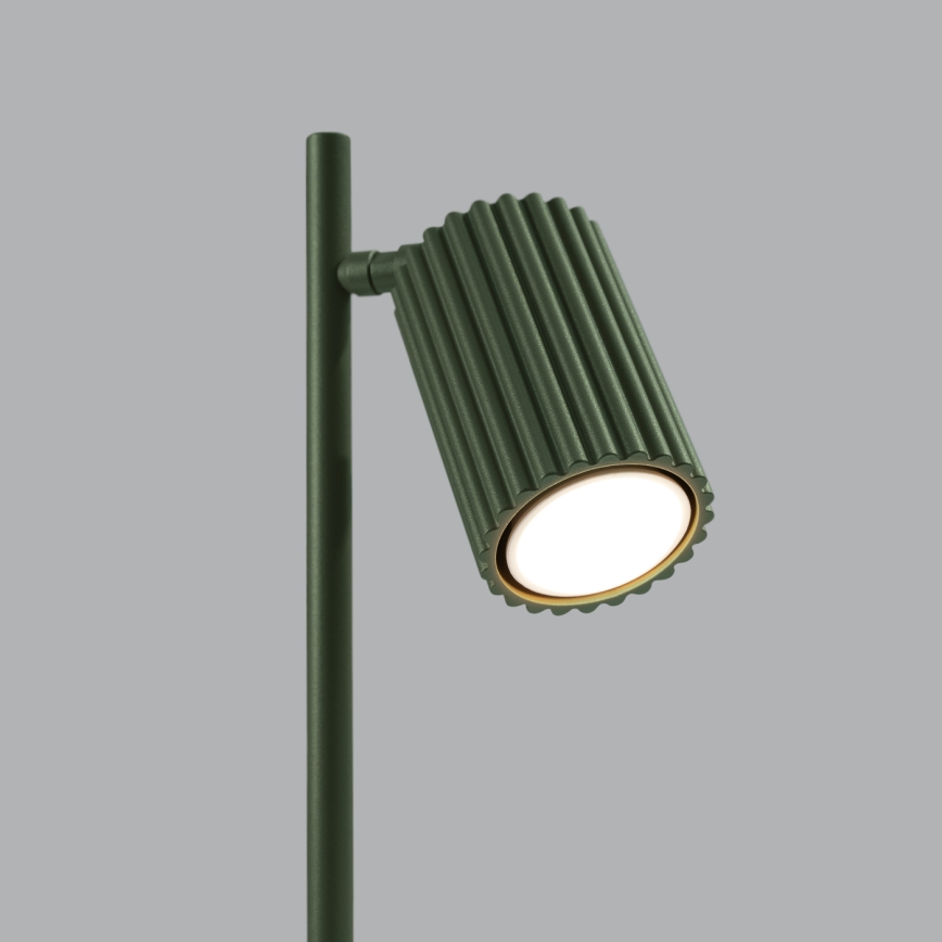 Stolní lampa KARBON 1xGU10/10W/230V zelená