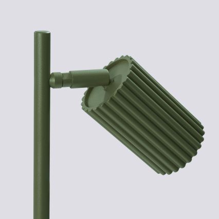 Stolní lampa KARBON 1xGU10/10W/230V zelená