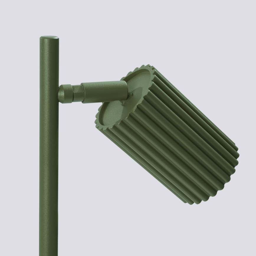 Stolní lampa KARBON 1xGU10/10W/230V zelená